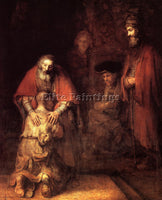 REMBRANDT THE RETURN OF THE PRODIGAL SON ARTIST PAINTING REPRODUCTION HANDMADE