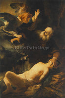 REMBRANDT THE SACRIFICE OF ABRAHAM ARTIST PAINTING REPRODUCTION HANDMADE OIL ART