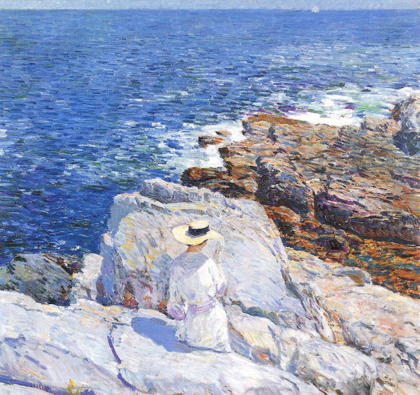 HASSAM THE SOUTHERN ROCK RIFFS APPLEDORE ARTIST PAINTING REPRODUCTION HANDMADE
