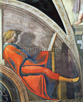 MICHELANGELO THE ANCESTORS OF CHRIST 2 ARTIST PAINTING REPRODUCTION HANDMADE OIL