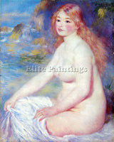 RENOIR THE BLOND BATHER 1 ARTIST PAINTING REPRODUCTION HANDMADE OIL CANVAS REPRO