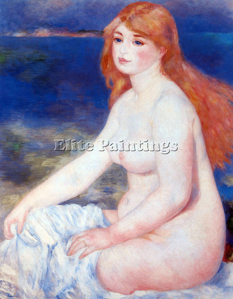 RENOIR THE BLOND BATHER 2 ARTIST PAINTING REPRODUCTION HANDMADE OIL CANVAS REPRO
