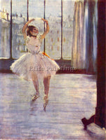 DEGAS THE DANCER AT THE PHOTOGRAPHER ARTIST PAINTING REPRODUCTION HANDMADE OIL