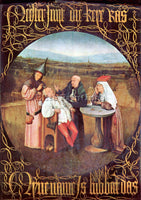 BOSCH THE HEALING OF MADNESS THE STONE OPERATION  ARTIST PAINTING REPRODUCTION