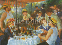 FAMOUS PAINTINGS THE LUNCHEON OF THE BOATING PARTY RENOIR 129X 172 CM ARTIST OIL