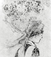 DEGAS THE NURSE ARTIST PAINTING REPRODUCTION HANDMADE CANVAS REPRO WALL  DECO