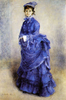 RENOIR THE PARISIAN ARTIST PAINTING REPRODUCTION HANDMADE CANVAS REPRO WALL DECO