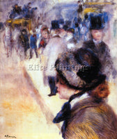 RENOIR THE PLACE CLICHY ARTIST PAINTING REPRODUCTION HANDMADE CANVAS REPRO WALL