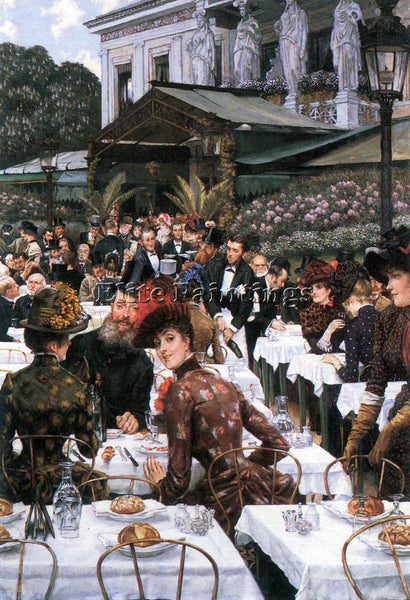 TISSOT THE WOMEN OF THE ARTIST ARTIST PAINTING REPRODUCTION HANDMADE OIL CANVAS