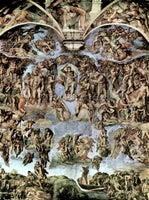 MICHELANGELO THE YOUNGEST COURT ARTIST PAINTING REPRODUCTION HANDMADE OIL CANVAS