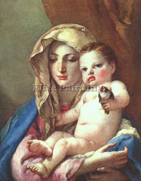 GIOVANNI BATTISTA TIEPOLO MADONNA OF THE GOLDFINCH ARTIST PAINTING REPRODUCTION