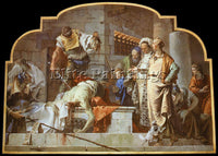 GIOVANNI BATTISTA TIEPOLO THE BEHEADING OF JOHN THE BAPTIST ARTIST PAINTING OIL