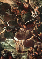 JACOPO ROBUSTI TINTORETTO THE ASCENSION DETAIL1 ARTIST PAINTING REPRODUCTION OIL