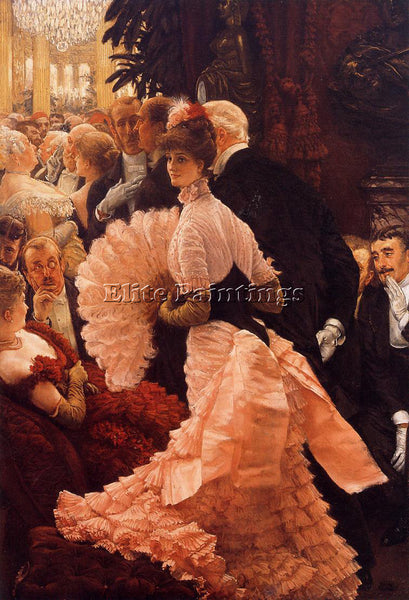 JAMES JACQUES-JOSEPH TISSOT A WOMAN OF AMBITION ARTIST PAINTING REPRODUCTION OIL