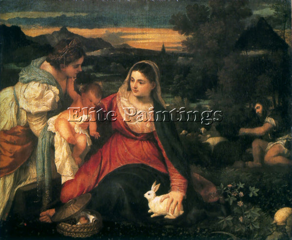 TITIAN T 11 ARTIST PAINTING REPRODUCTION HANDMADE OIL CANVAS REPRO WALL ART DECO