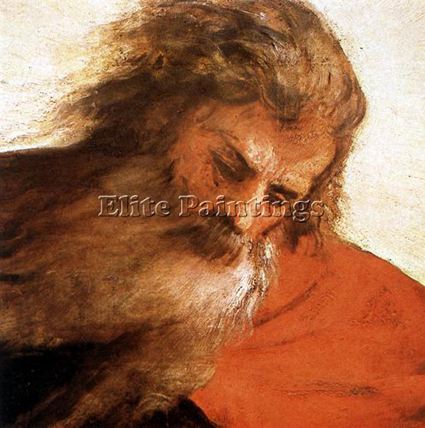 TITIAN ASSUMPTION OF THE VIRGIN DETAIL2 ARTIST PAINTING REPRODUCTION HANDMADE