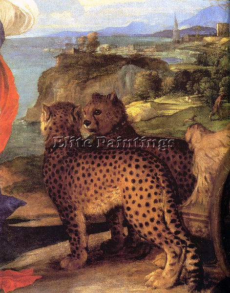 TITIAN BACCHUS AND ARIADNE 1522 3 DETAIL ARTIST PAINTING REPRODUCTION HANDMADE