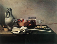 PIETER CLAESZ TOBACCO PIPES AND A BRAZIER ARTIST PAINTING REPRODUCTION HANDMADE