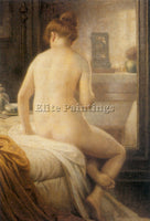 ANTONY TRONCET THE BATHER ARTIST PAINTING REPRODUCTION HANDMADE OIL CANVAS REPRO