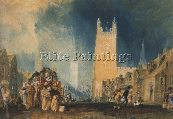 JOSEPH MALLORD WILLIAM TURNER STAMFORD LINCOLNSHIRE ARTIST PAINTING REPRODUCTION
