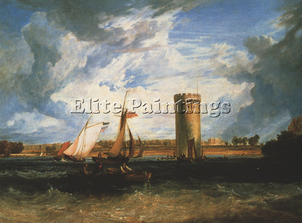 JOSEPH MALLORD WILLIAM TURNER TABLEY THE SEAT OF SIR J F LEICESTER REPRODUCTION