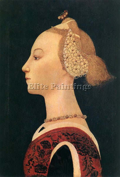 PAOLO UCCELLO PORTRAIT OF A LADY ARTIST PAINTING REPRODUCTION HANDMADE OIL REPRO