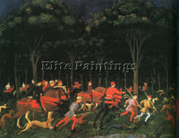 ITALIAN UCELLO PAOLO OR UCCELLO ITALIAN 1395 1475 2 ARTIST PAINTING REPRODUCTION