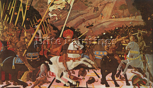 ITALIAN UCELLO PAOLO OR UCCELLO ITALIAN 1395 1475 4 ARTIST PAINTING REPRODUCTION