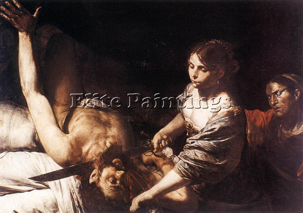 VALENTIN DE BOULOGNE JUDITH AND HOLOFERNES ARTIST PAINTING REPRODUCTION HANDMADE