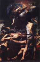 VALENTIN DE BOULOGNE MARTYRDOM OF ST PROCESSUS AND ST MARTINIAN ARTIST PAINTING