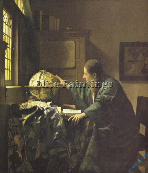 VERMEER VERM28 ARTIST PAINTING REPRODUCTION HANDMADE OIL CANVAS REPRO WALL  DECO
