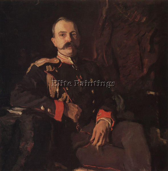 VALENTIN SEROV PORTRAIT OF GRAND DUKE GEORGY MIKHAILOVICH 1901 PAINTING HANDMADE