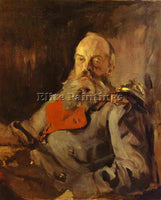 VALENTIN SEROV PORTRAIT OF GRAND DUKE MIKHAIL NIKOLAYEVICH 1900 ARTIST PAINTING