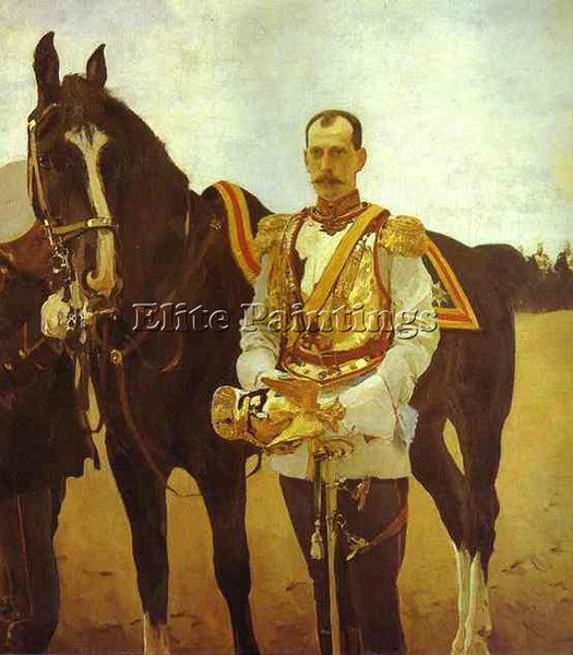 VALENTIN SEROV PORTRAIT OF GRAND DUKE PAVEL ALEXANDROVICH 1897 1 ARTIST PAINTING