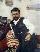 VALENTIN SEROV PORTRAIT OF KONSTANTIN KOROVIN 1891 ARTIST PAINTING REPRODUCTION
