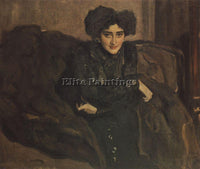 VALENTIN SEROV PORTRAIT OF YEVDOKIA LOSEVA 1903 ARTIST PAINTING REPRODUCTION OIL