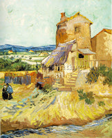 VAN GOGH THE OLD MILL ARTIST PAINTING REPRODUCTION HANDMADE OIL CANVAS REPRO ART