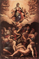GIORGIO VASARI ALLEGORY OF THE IMMACULATE CONCEPTION ARTIST PAINTING HANDMADE