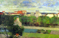 GAUGUIN VEGETABLE FAMERS IN VAUGUIRARD ARTIST PAINTING REPRODUCTION HANDMADE OIL