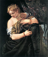 PAOLO VERONESE LUCRETIA ARTIST PAINTING REPRODUCTION HANDMADE CANVAS REPRO WALL