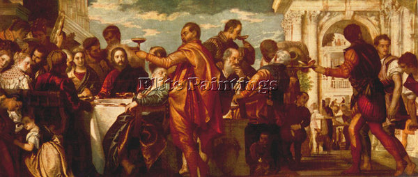 PAOLO VERONESE THE MARRIAGE AT CANA 1560 ARTIST PAINTING REPRODUCTION HANDMADE