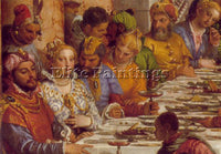 PAOLO VERONESE THE MARRIAGE AT CANA DETAIL1 ARTIST PAINTING HANDMADE OIL CANVAS