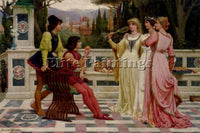 FRENCH WAGREZ JACQUES CLEMENT THE JUDGMENT OF PARIS ARTIST PAINTING REPRODUCTION