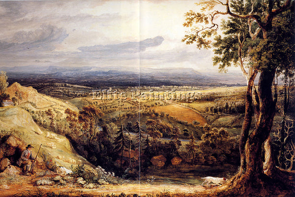 JAMES WARD VIEW IN SOMERSETSHIRE FROM FITZHEAD SEAT OF LORD SOMERVILLE PAINTING