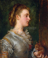 WATTS GEORGE FREDERICK  DOROTHY TENNANT LATER LADY STANLEY ARTIST PAINTING REPRO