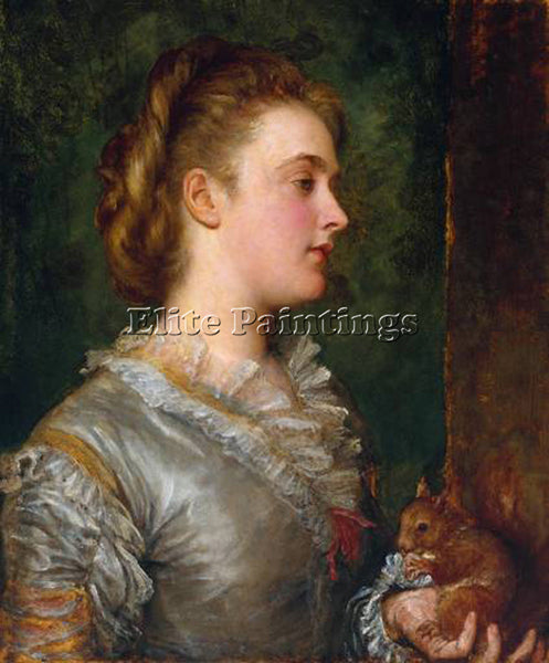 WATTS GEORGE FREDERICK  DOROTHY TENNANT LATER LADY STANLEY ARTIST PAINTING REPRO