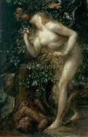 WATTS GEORGE FREDERICK  EVE TEMPTED ARTIST PAINTING REPRODUCTION HANDMADE OIL