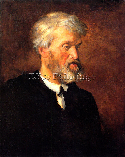 WATTS GEORGE FREDERICK  PORTRAIT OF THOMAS CARLYLE ARTIST PAINTING REPRODUCTION