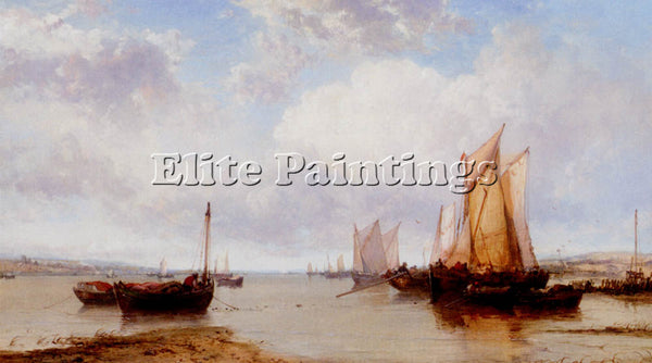 WEBB JAMES NEAR COWES ISLE OF WIGHT ARTIST PAINTING REPRODUCTION HANDMADE OIL