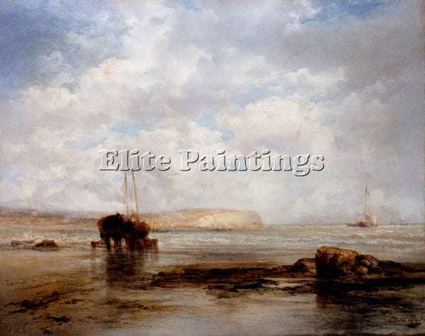 WEBB JAMES ON THE COAST ARTIST PAINTING REPRODUCTION HANDMADE CANVAS REPRO WALL